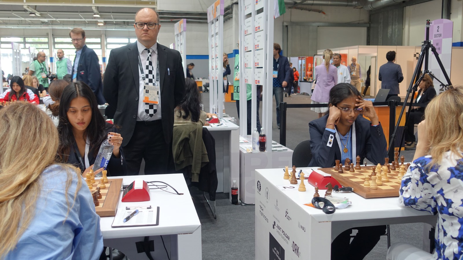 Budapest (Hungary) 2024 - Chess Olympiad Match-Arbiter