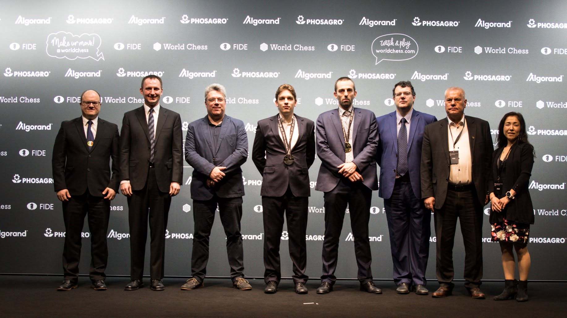 Hamburg (Germany) - FIDE Grand-Prix - winner and Principals