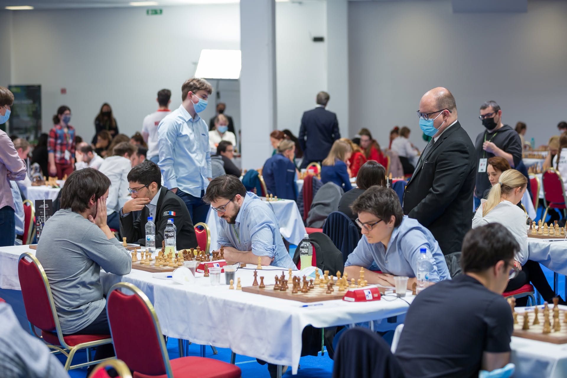 Terme Čatež (Slovenia) - European Team Chess Championship - with Team France