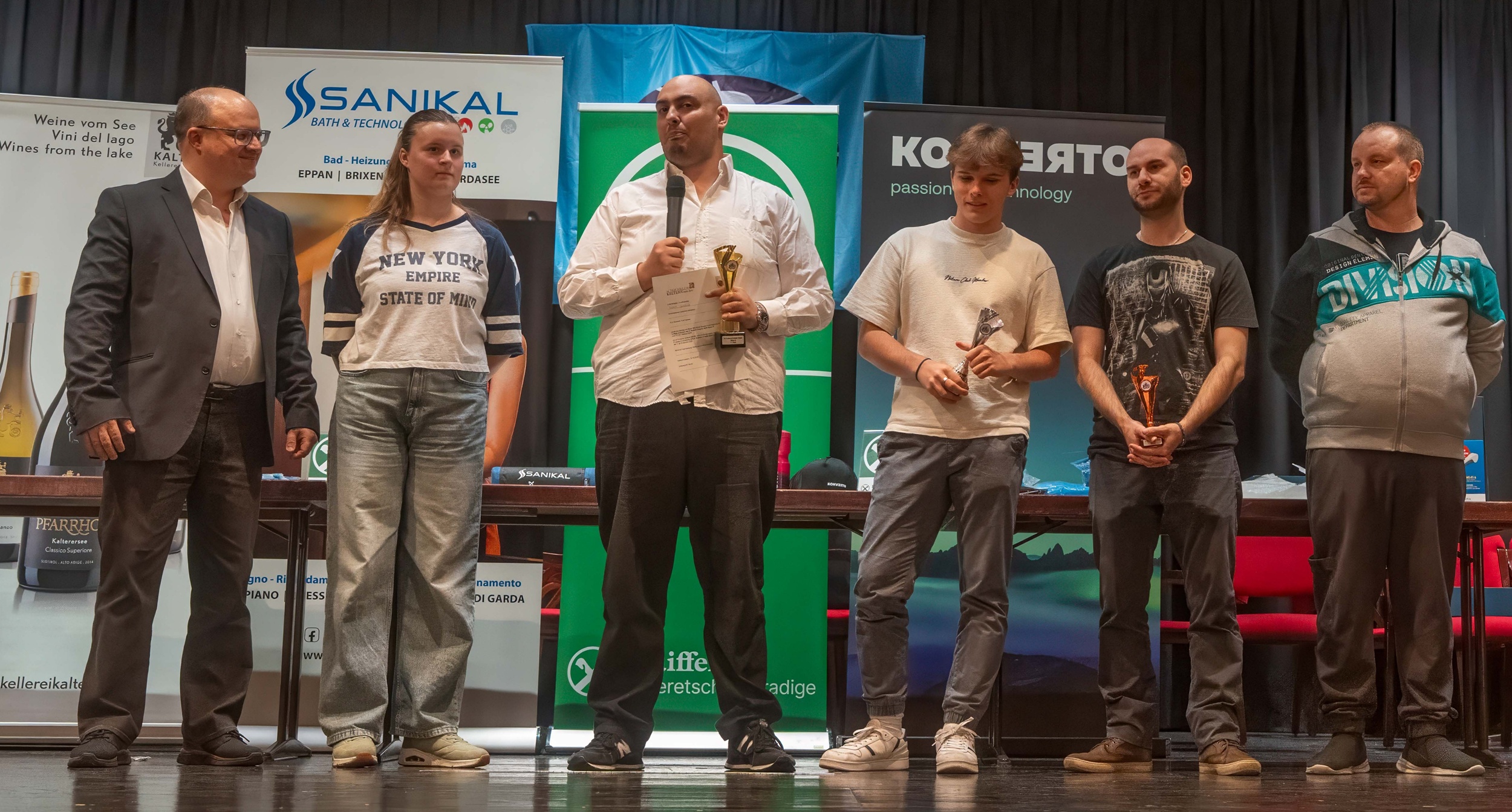Kaltern (Italy) 2025: Prize giving winner Open A