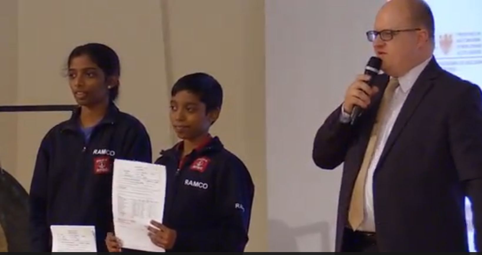 St. Ulrich (Italy) - Praggnanandhaa and Vaishali with their GM and WGM norm