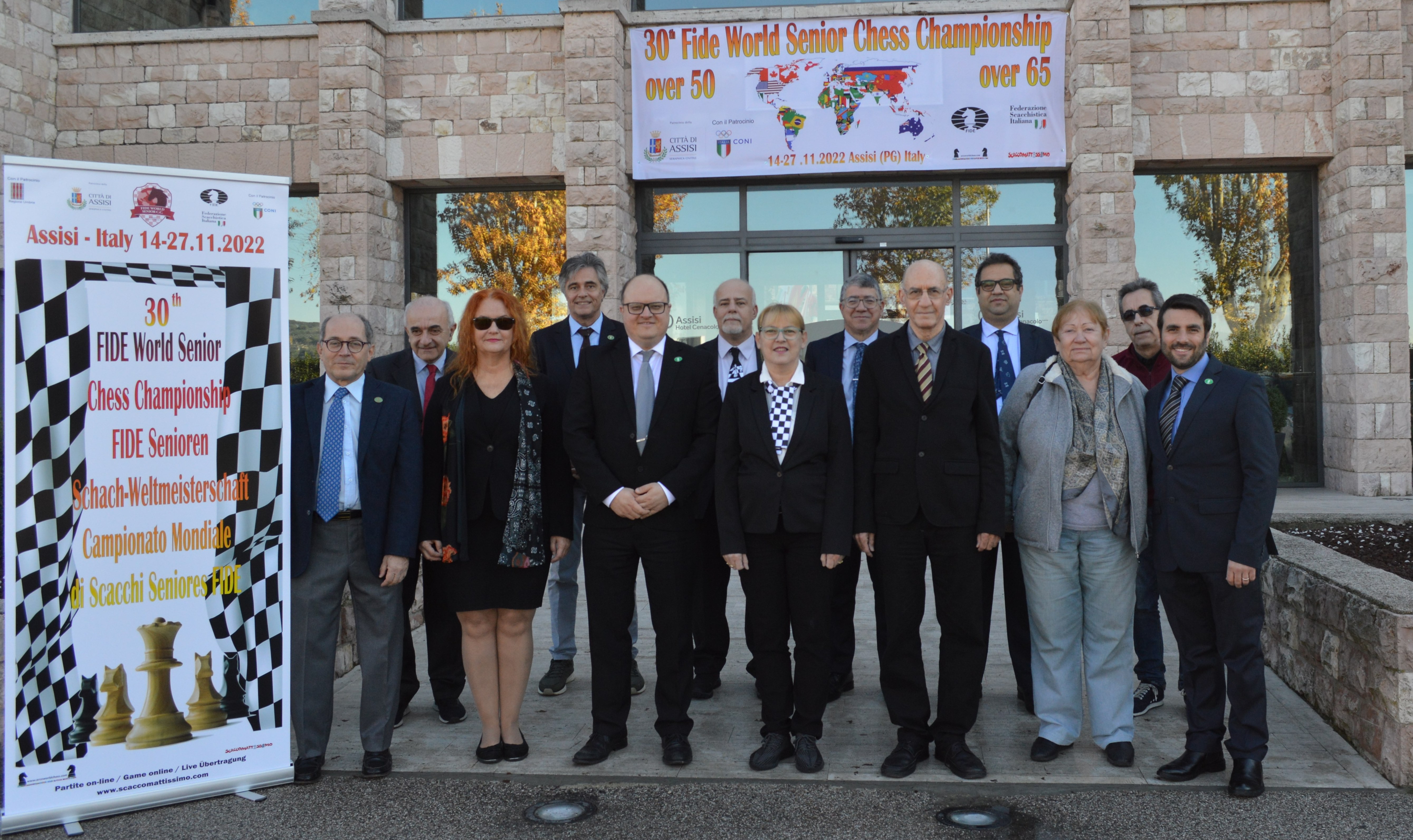 Assisi (Italy) 2022: World Senior Chess Championship - the team
